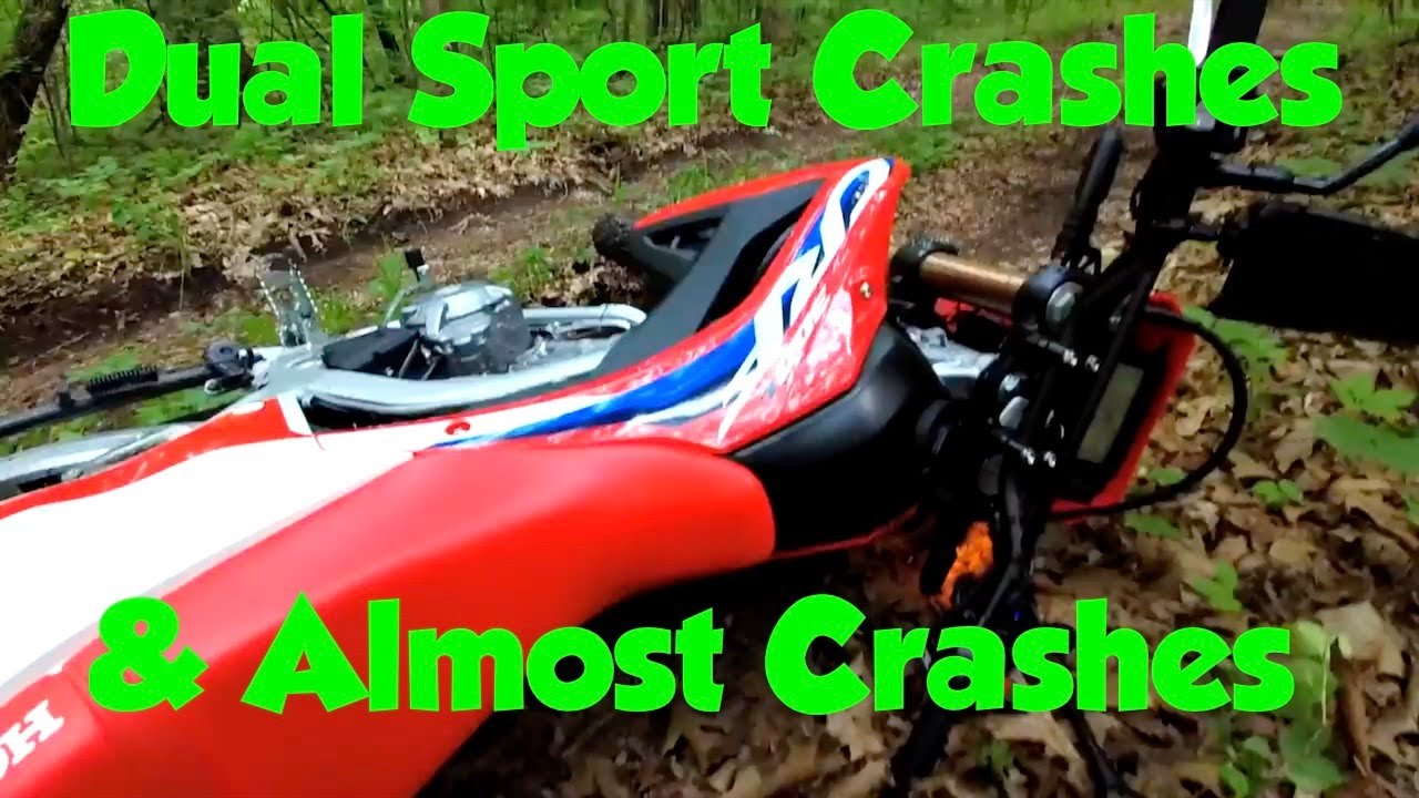 Woodzman Adventures Dual Sport Motorcycle Crashes Honda CRF250L CRF300L Africa Twin