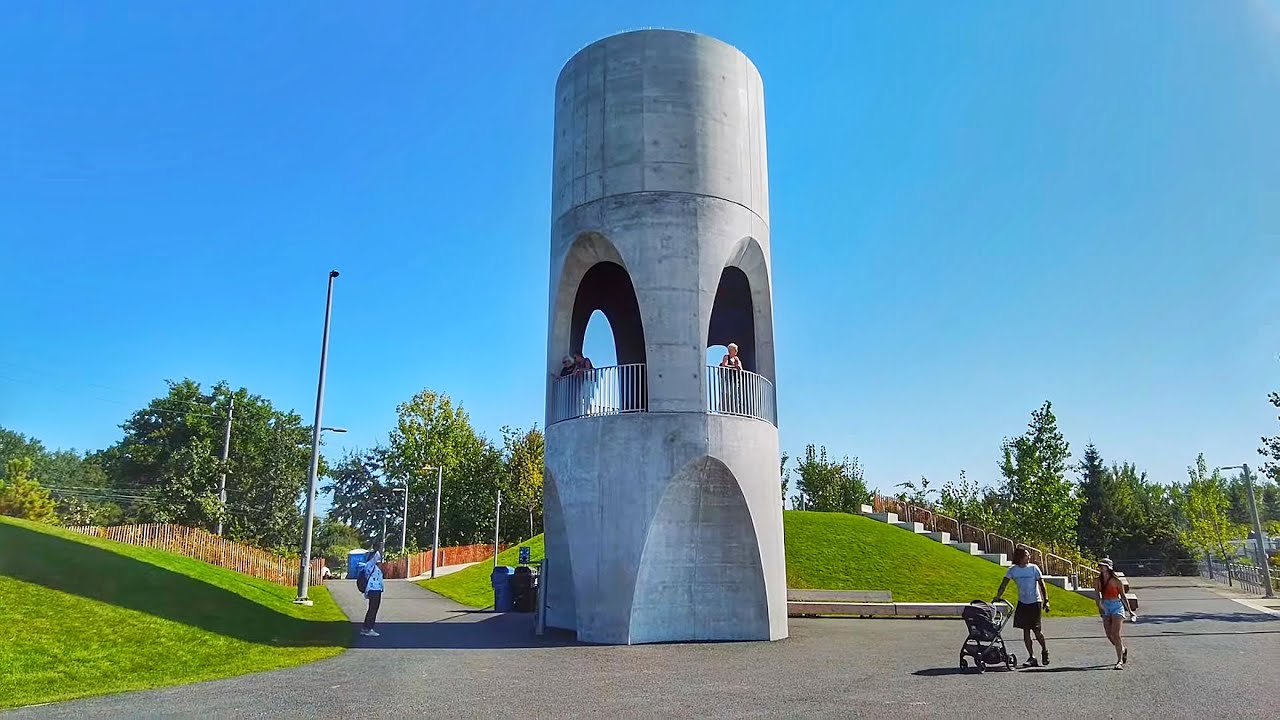 Toronto Walk | Exploring The New Leslie Lookout Public Park | September 2024