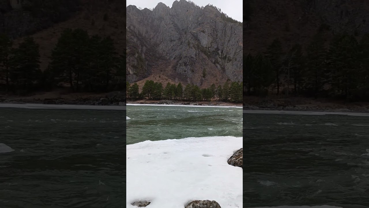 Катунь в марте 