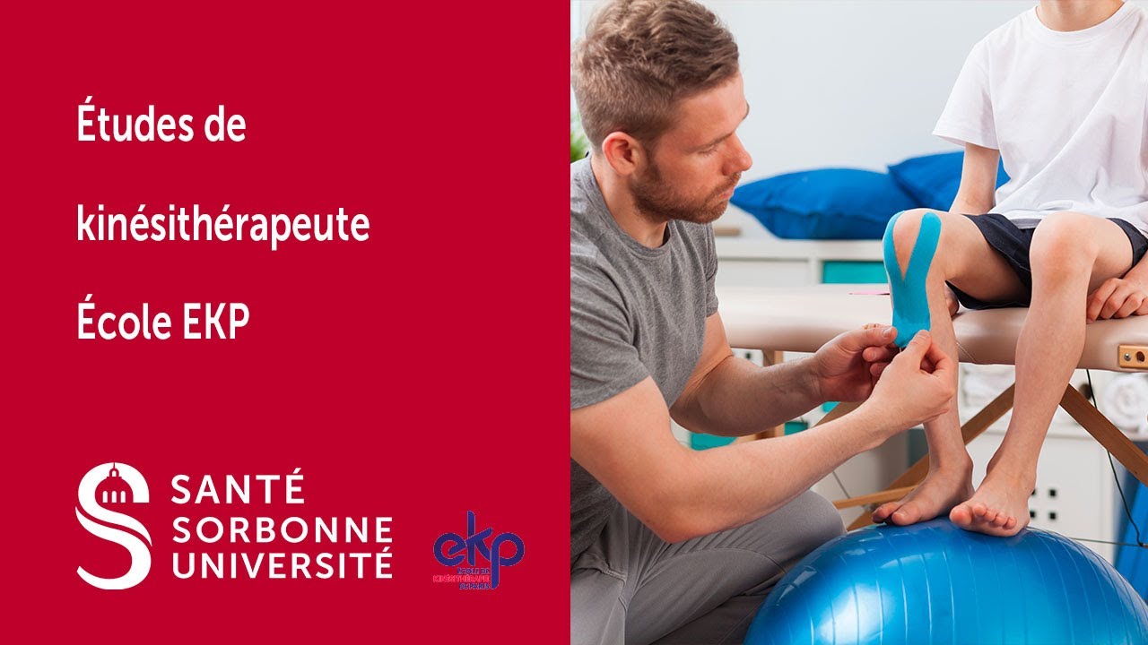 Présentation des études de kinésithérapeute, école EKP