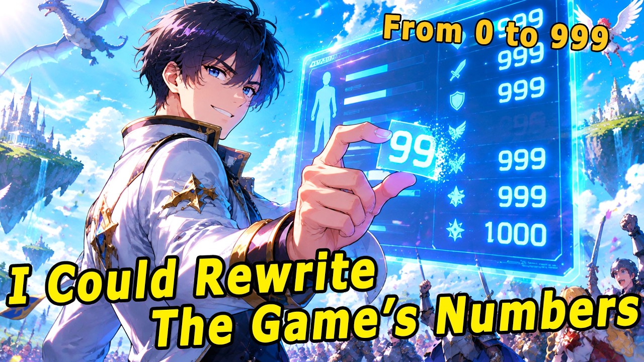 I Could Rip Numbers Off My Talent Panel&mdash;Now I Rule the Entire Game World!#anime #Manga #animerecap