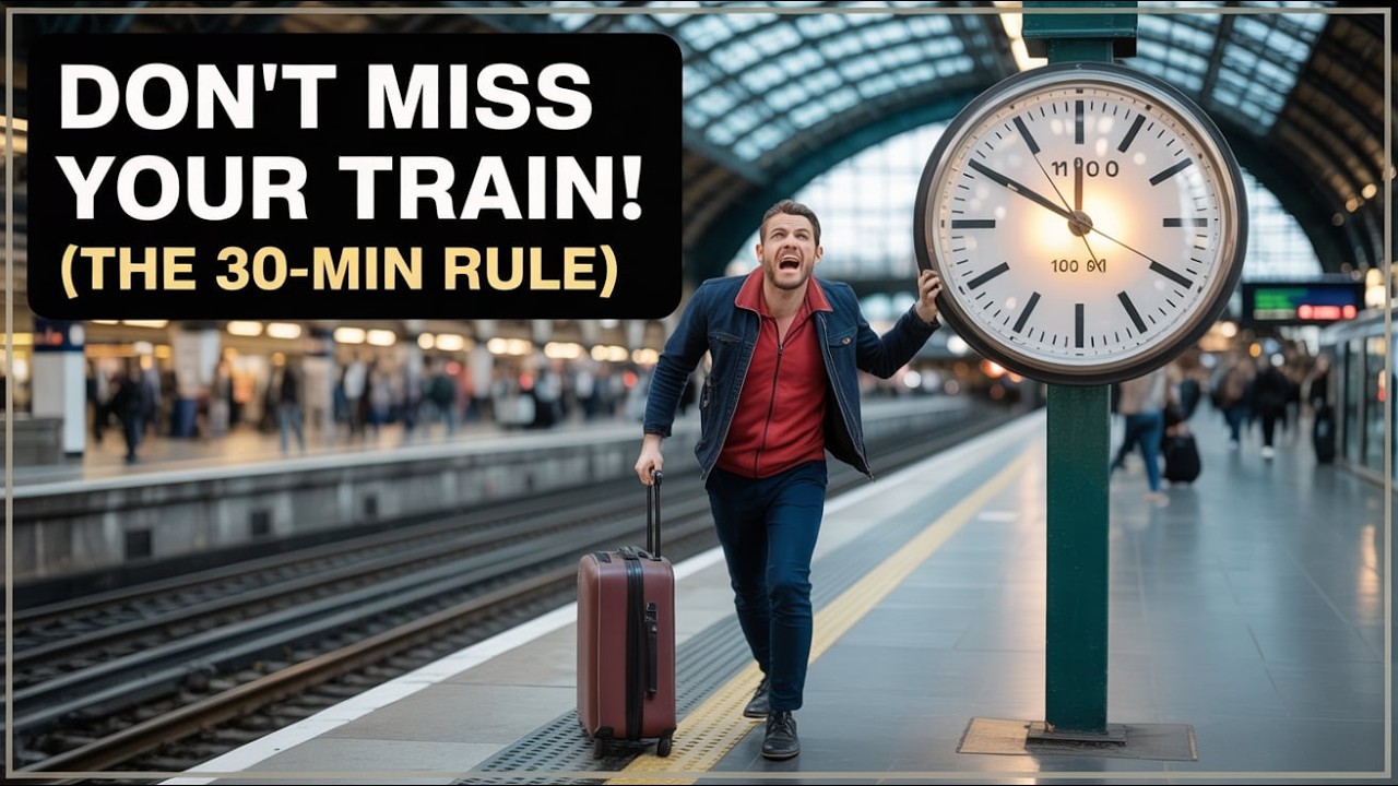 Czas przyjazdu pociągu Rail Europe: UNIKNIJ mojego błędu z 80 dolarami! #Wskaz&oacute;wkiPodr&oacute;żne