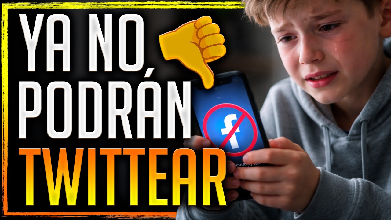 ESPAÑA quiere PROHIBIR las REDES SOCIALES a los MENORES de 16