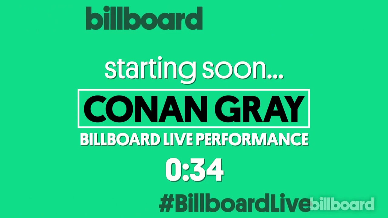 Conan Gray - Live at Billboard