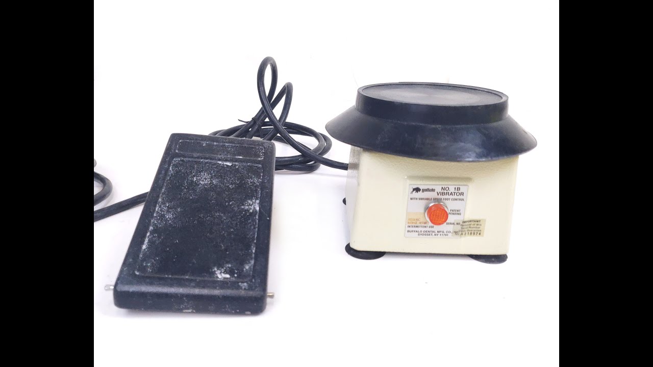Buffalo Dental No 1B Vibrator 84360 with Variable Speed, Foot Control, 120 Vots