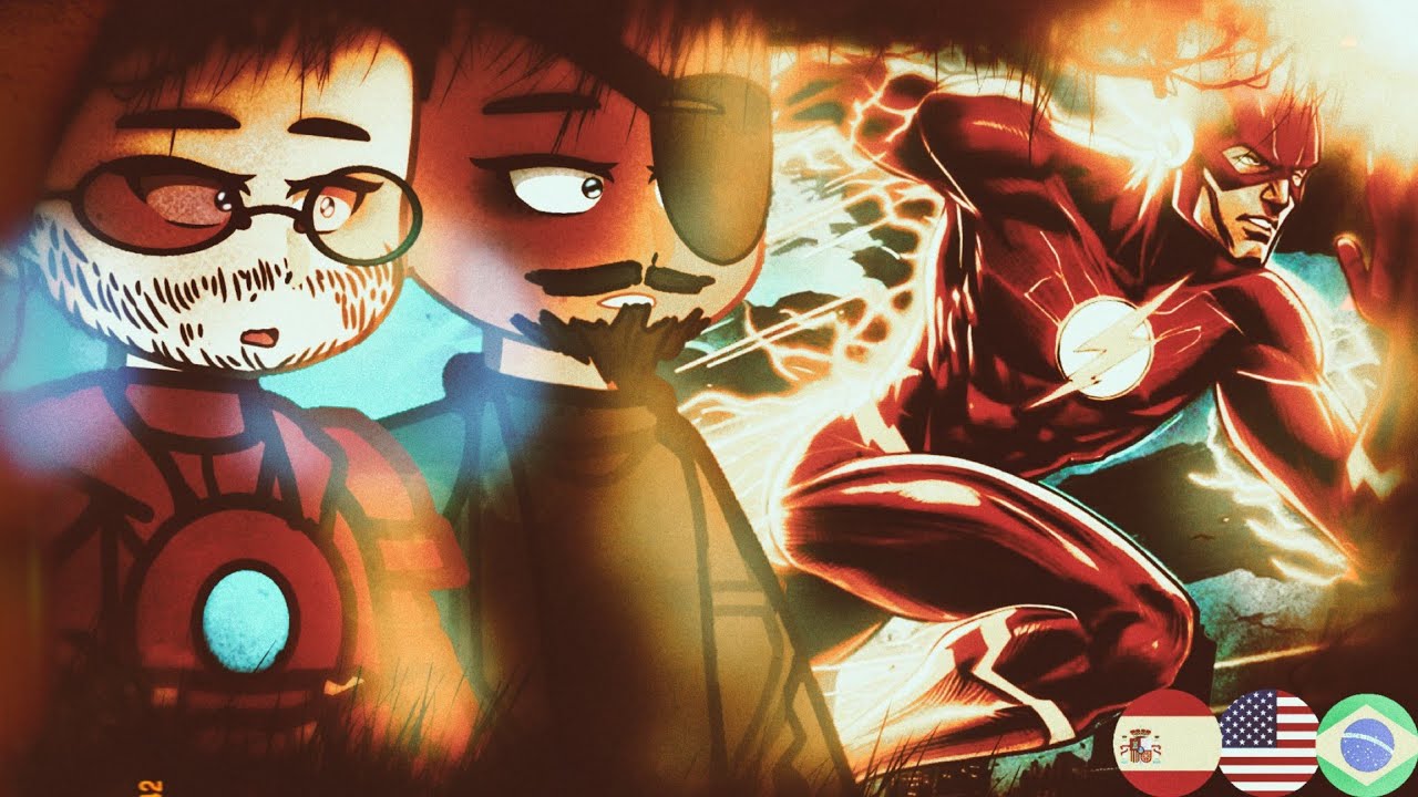 🇺🇸/🇧🇷/🇪🇸 Avengers React to Barry Allen / The Flash – Gacha React