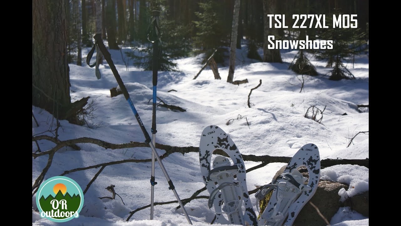 Snowshoeing Daytrip in Springtime, TSL 227XL M05 Snowshoes