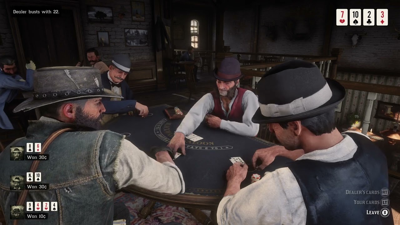 RDR 2 Blackjack (Blackwater)