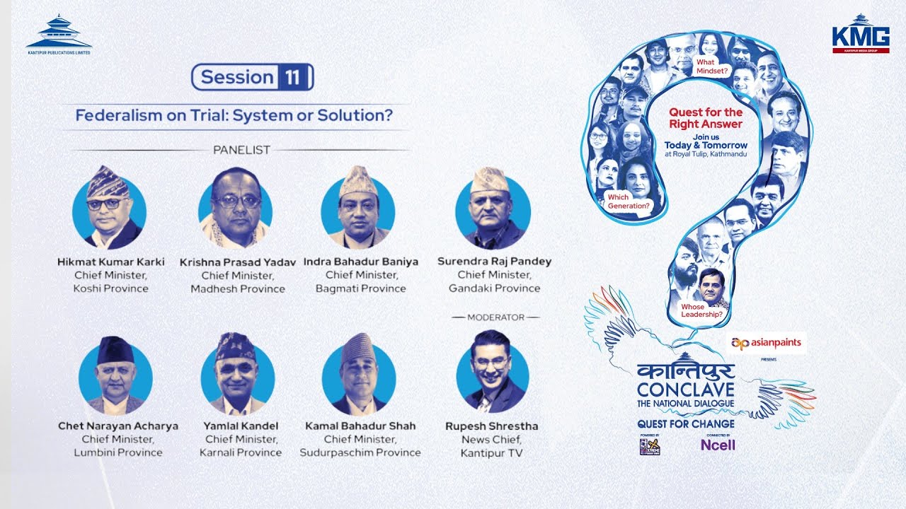 Federalism on Trial : System or Solution? | Session 11 | Kantipur Conclave 2026