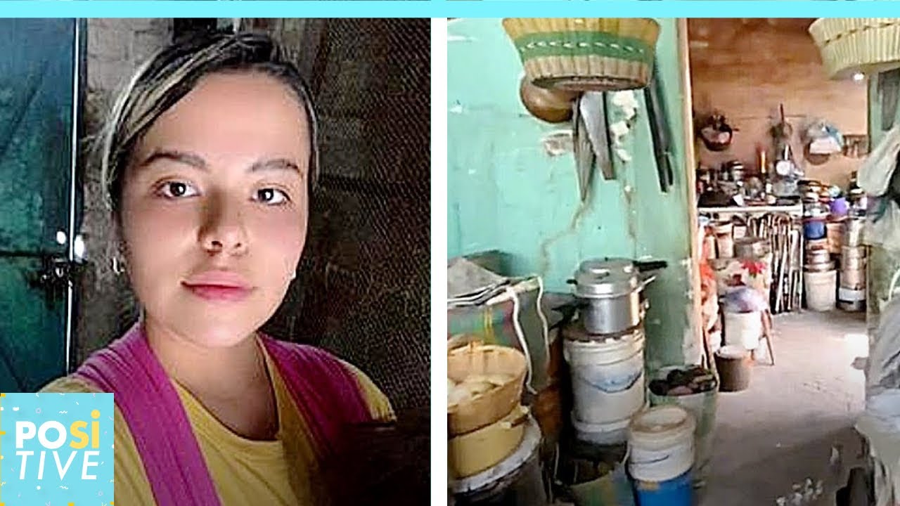 She helps repair her neighbor&rsquo;s house | Positive