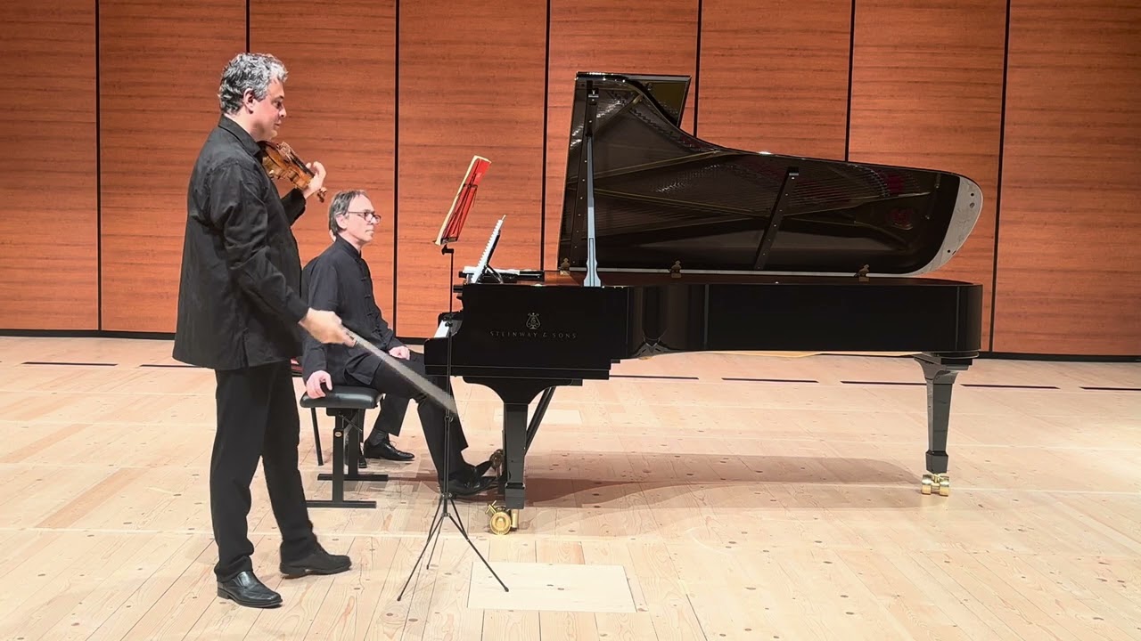 Mozart: Piano and violin Sonata KV 379