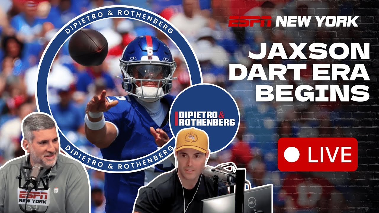 Jaxson Dart leads Giants to win & Mets collapse - DiPietro & Rothenberg - 9/29/25