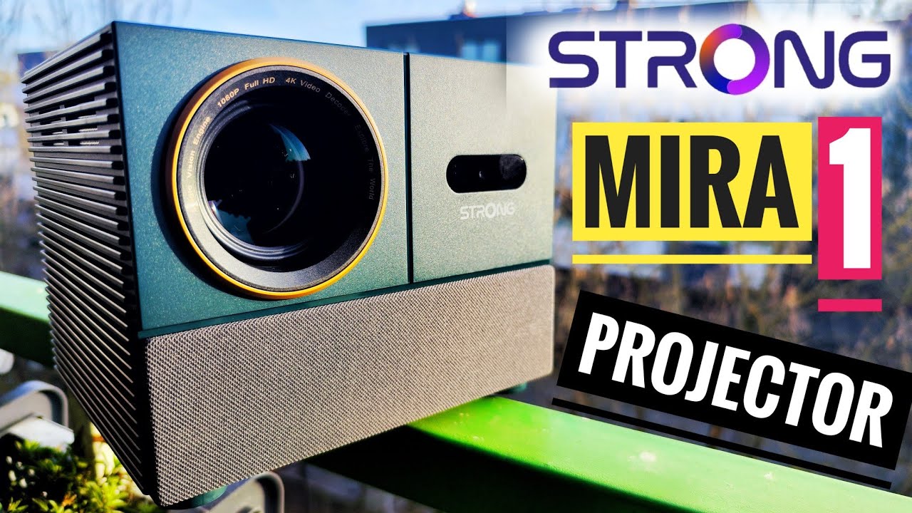 STRONG MIRA 1 ✅ FullHD Home Video Projector💥 Android TV 👍 GoogleTV