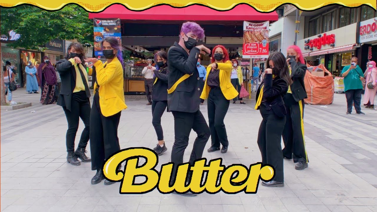 [KPOP IN PUBLIC TURKEY | ONE TAKE] BTS (방탄소년단)- 'BUTTER' (Mask Vers.) Dance Cover by FL4C