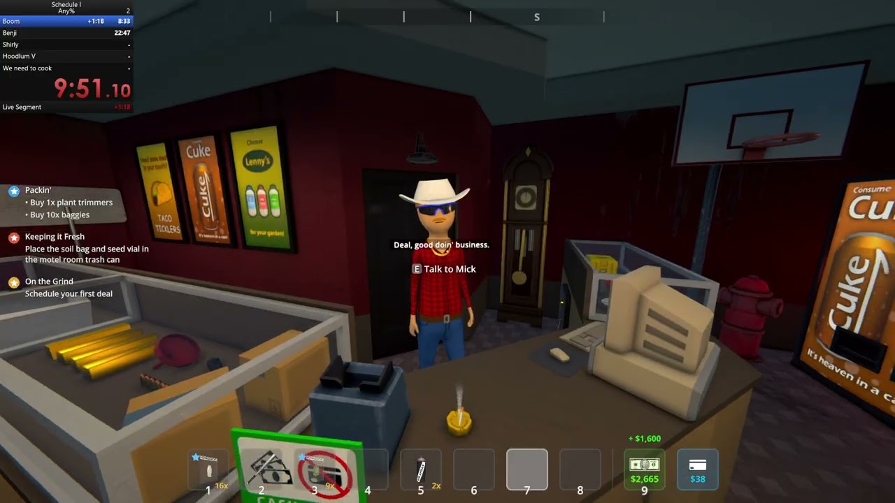 [0.4.3 WR] Schedule 1 2Player Any% (We Need to Cook) Speedrun - 23:53:69