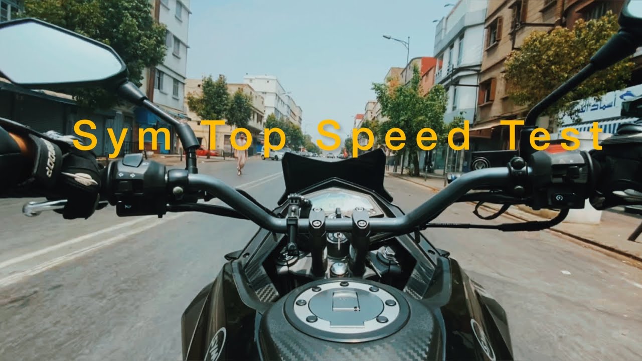 Sym Nht 125cc 2023 Top Speed Test