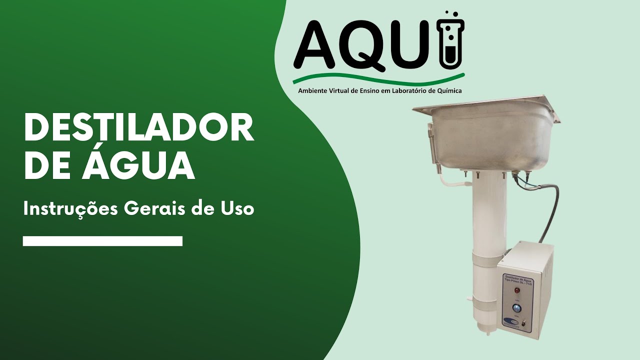 Destilador de água