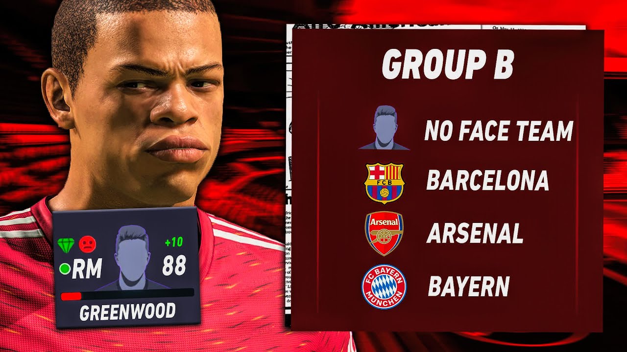 A Full Team of NO FACE Players in FIFA 21 Career Mode!