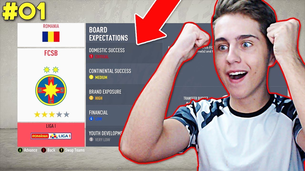 CARIERA CU FCSB in FIFA 20 !