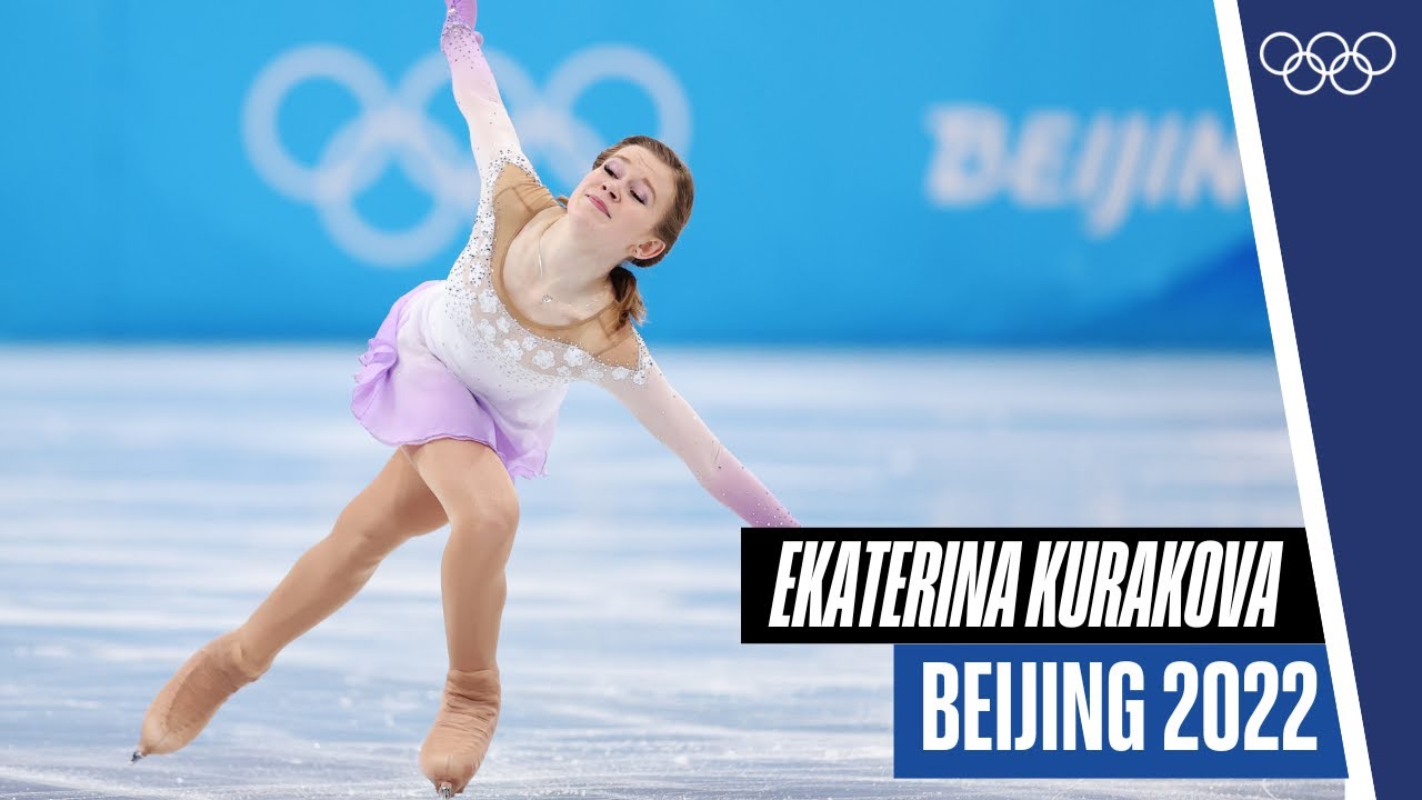 Ekaterina Kurakova 🇵🇱 skates to Tchaikovski's Sentimental Waltz at #Beijing2022