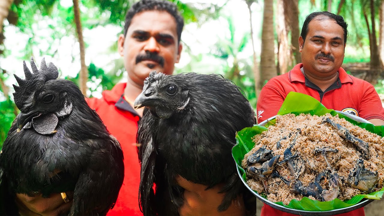 karungoli Biryani | Kadaknath Biryani | Black Chicken Biryani | World Food Tube