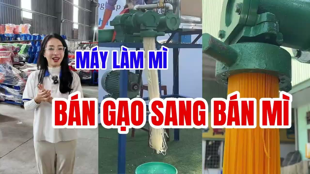 Chuyển đổi từ bán gạo thô sang xưởng mì quy mô gia đình - Khởi nghiệp cùng Bình Quân