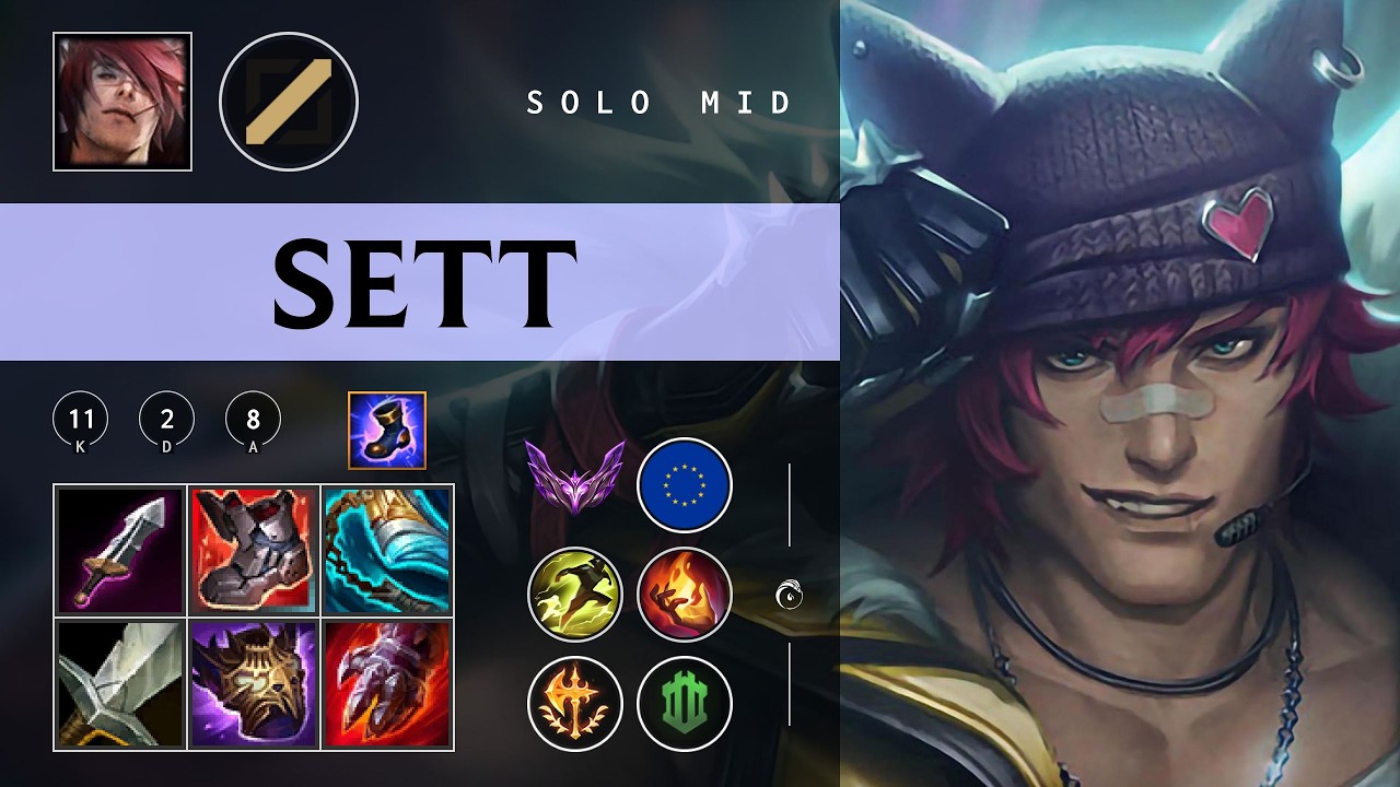 Sett Mid vs Yasuo - EUW Master Patch 26.03