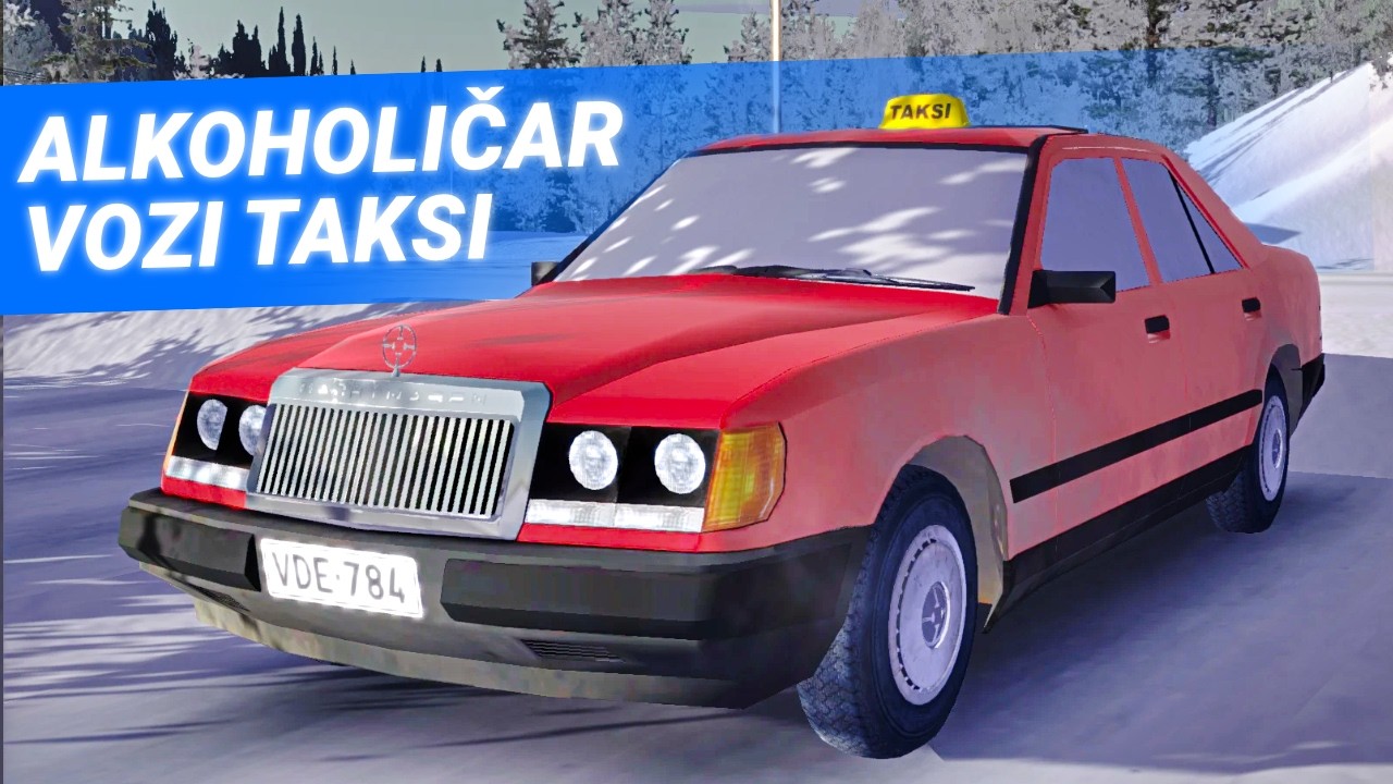 Pokušao sam biti TAKSIST u FINSKOJ - My Winter Car (EP8)