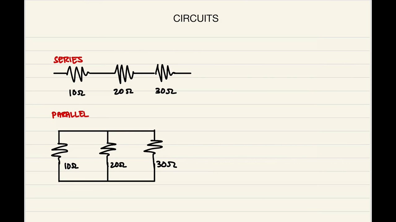 ELEX - DC Circuits - Lecture #01 - Series and Parallel Resistors