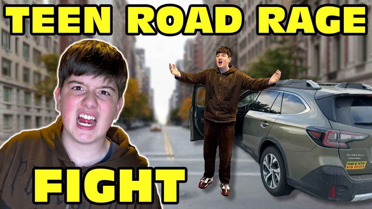 Kid Temper Tantrum Has ROAD RAGE And Tries To Fight! [Original]