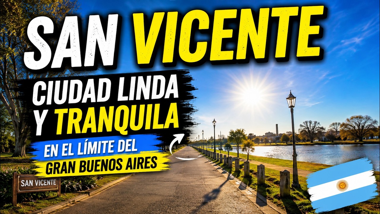 San Vicente - Ciudad linda y tranquila en el limite del Gran Buenos Aires - Driving - ft RodrigoM