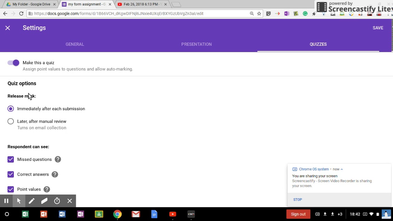 Advanced How to use Google Forms Part 2
