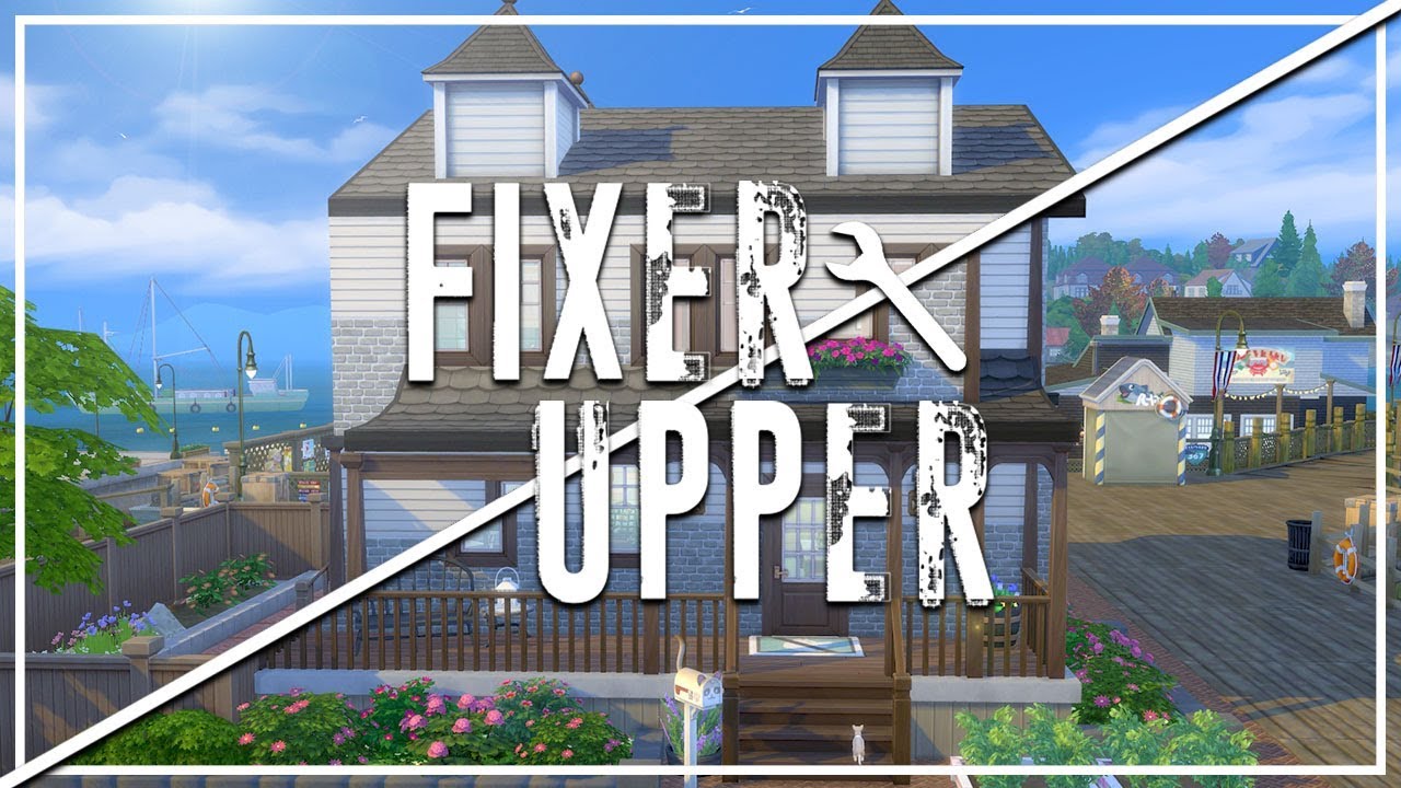 CATSCRATCH COTTAGE // The Sims 4: Fixer Upper - Home Renovation