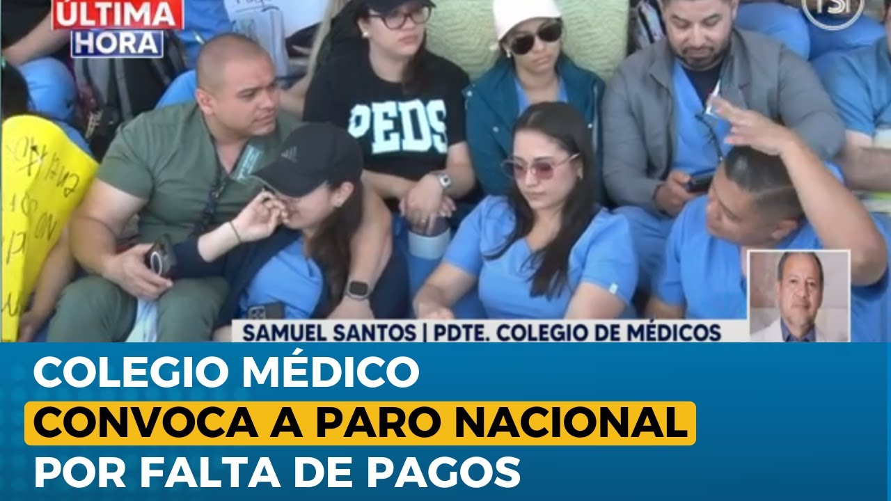Colegio médico convoca a paro nacional por falta de pagos