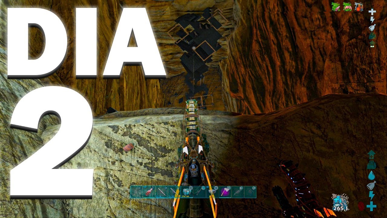Raideamos Online una Cueva Moddeada! - ARK PvP