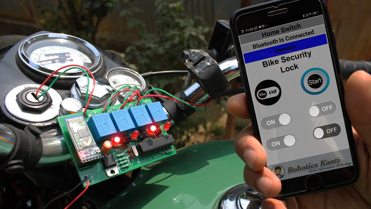 how to open bike lock with your mobile phone