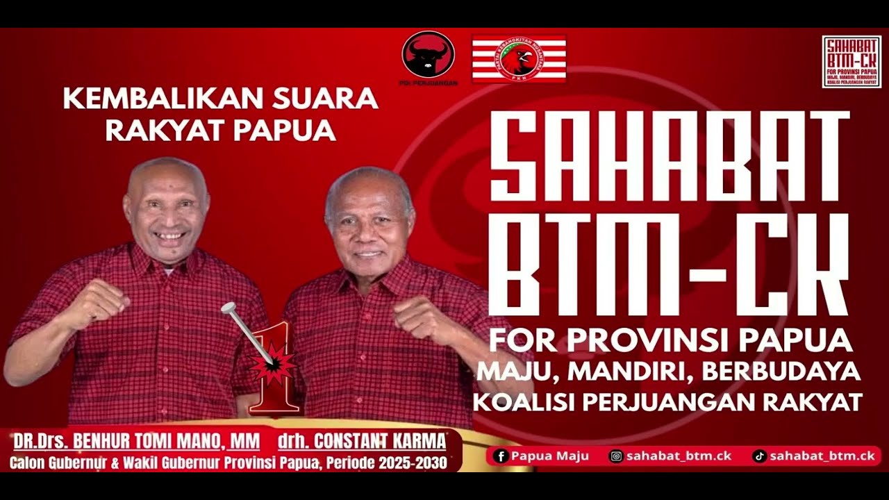 #ronibero_video  | BTM-CK - 1 : Terwujudnya Papua Maju, Mandiri & Berbudaya - Song's