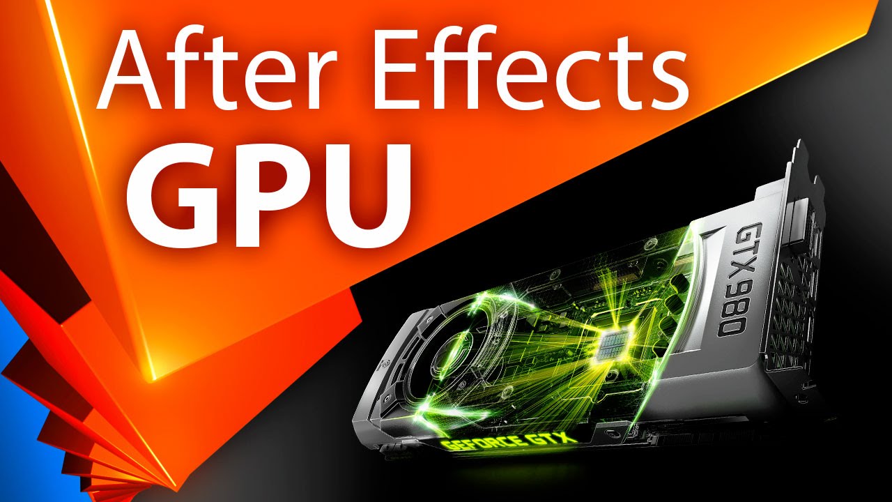 GPU ускорение в After Effects (CUDA и OpenGL). Миф или реальность? - AEplug 070