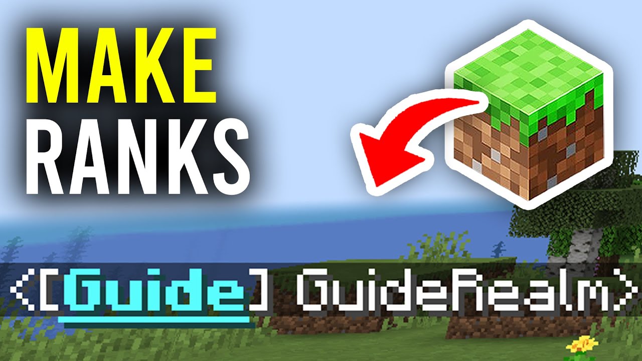 How To Make Custom Ranks In Minecraft - Full Guide