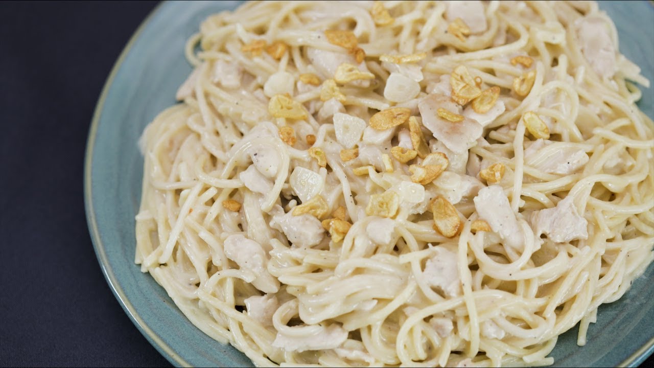 Creamy Chicken With Garlic & Parmesan Pasta Recipe | Yummy PH