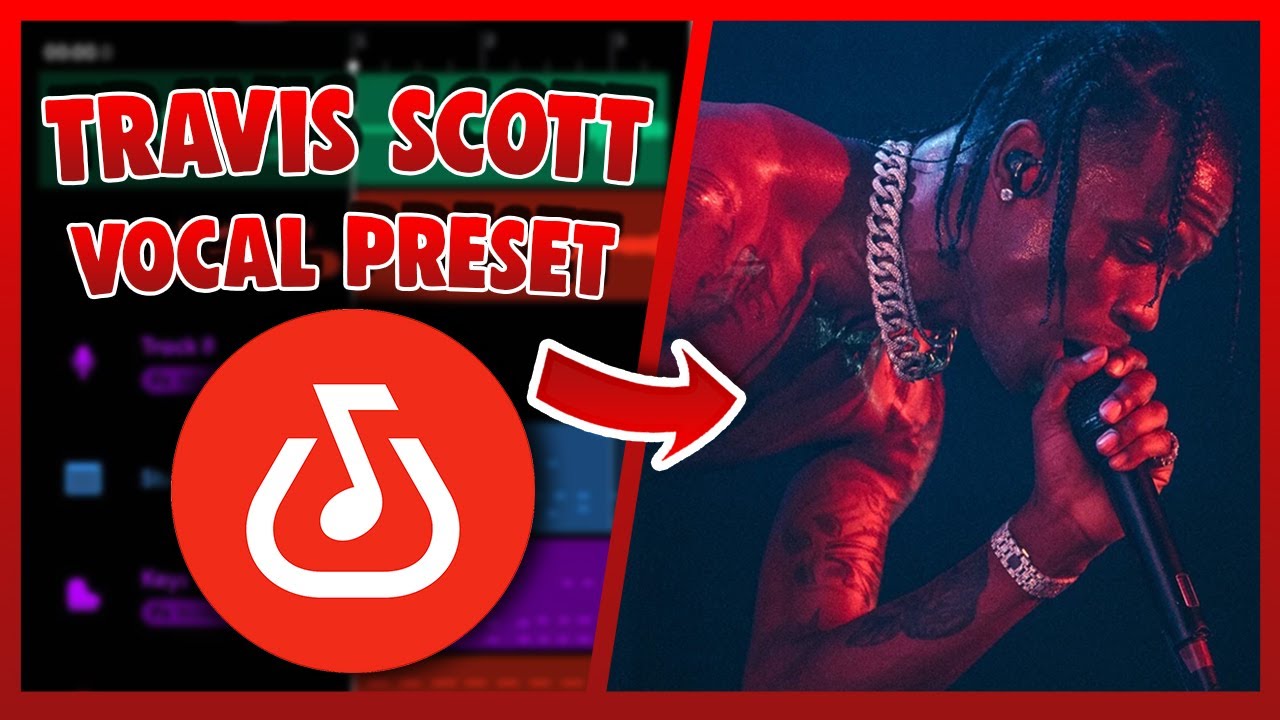 Вокальный пресет TRAVIS SCOTT (Bandlab) EASY