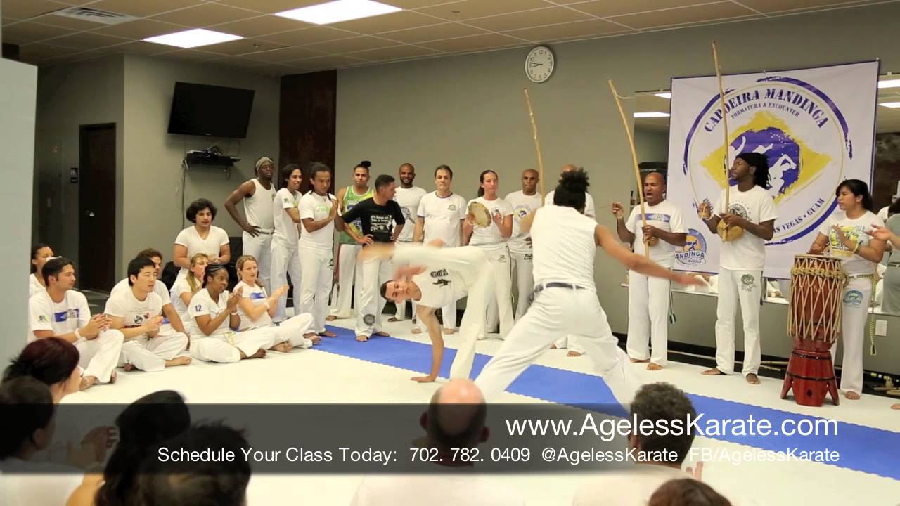 Capoeira Mandinga Las Vegas Event at Ageless Shotokan Karate pt. 8