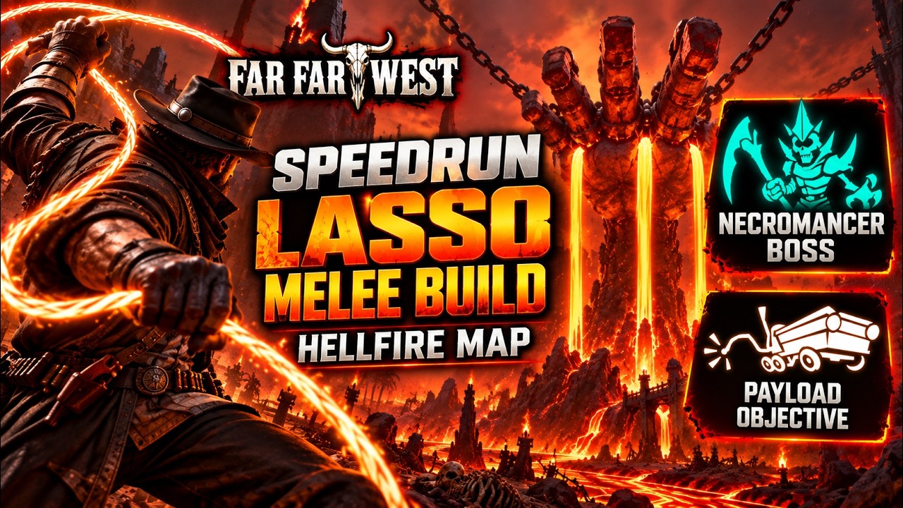 Lasso Solo Nightmare Payload Hellfire Clear with ICE only -  Far Far West New Update