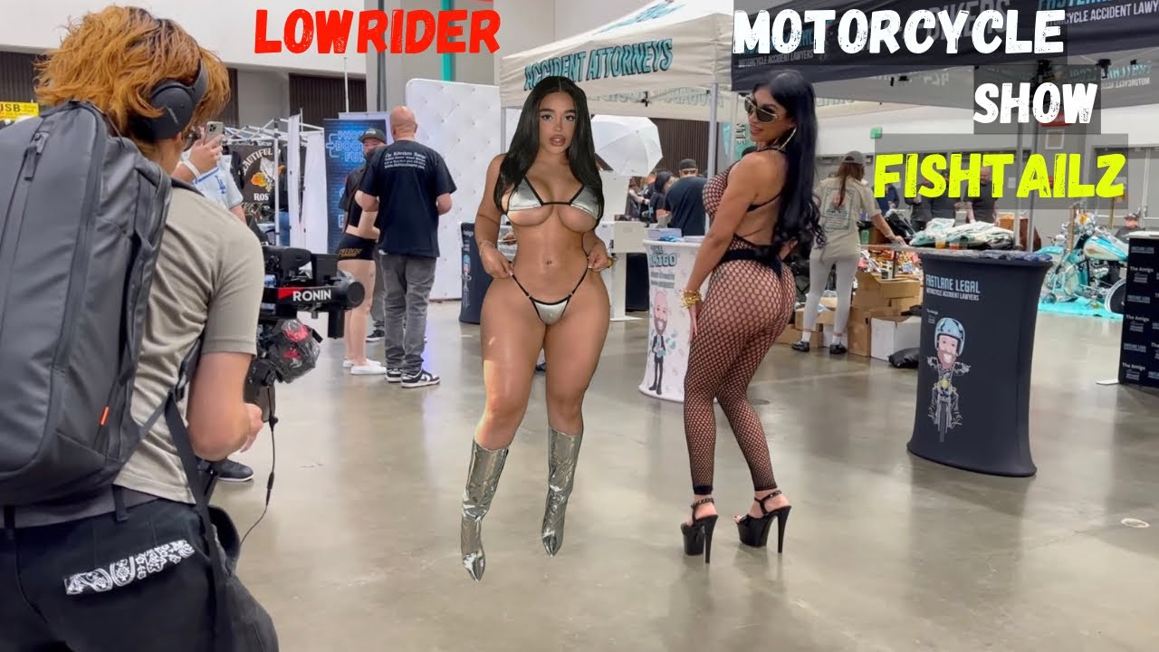 🔥 LATINA BIKE QUEENS & LOWRIDER HEAT – FISHTAILZ WENT CRAZY! 👑🚨