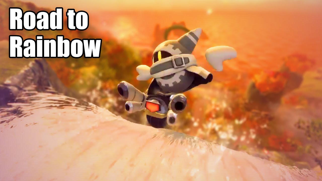 Road to Rainbow Rank #10 Mistakes, Recovery, and Wins | Kirby Air Riders Ranked