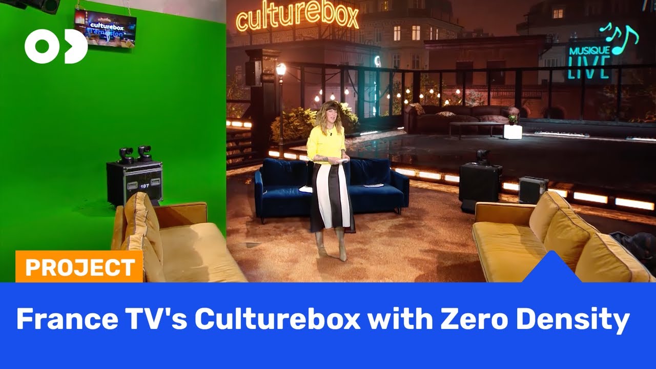 France TV's Culturebox utilizes Reality Virtual Studio