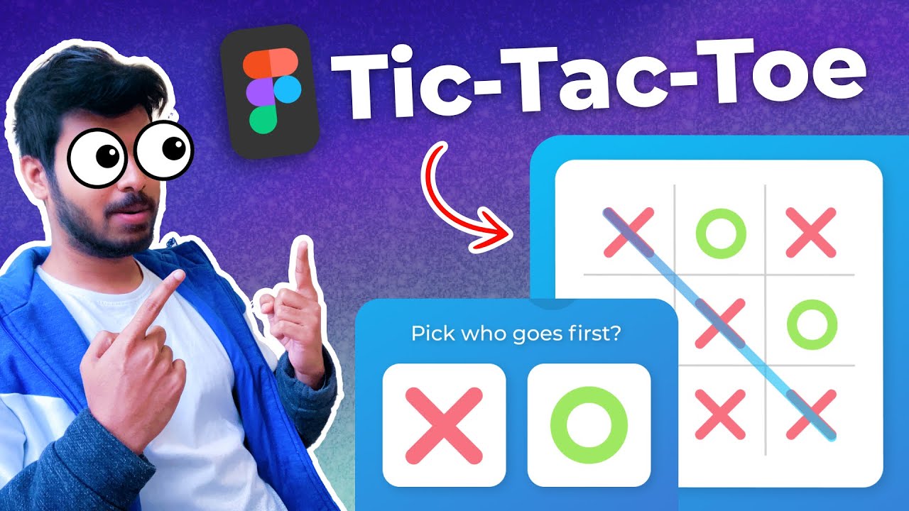 Can You Build a TicTacToe Game in Figma in Less Than 1 Hour? 👀