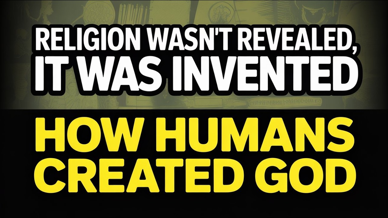 Religion Wasn’t Revealed, It Was Invented  | Why Are Humans Religious? |  How Humans Created God