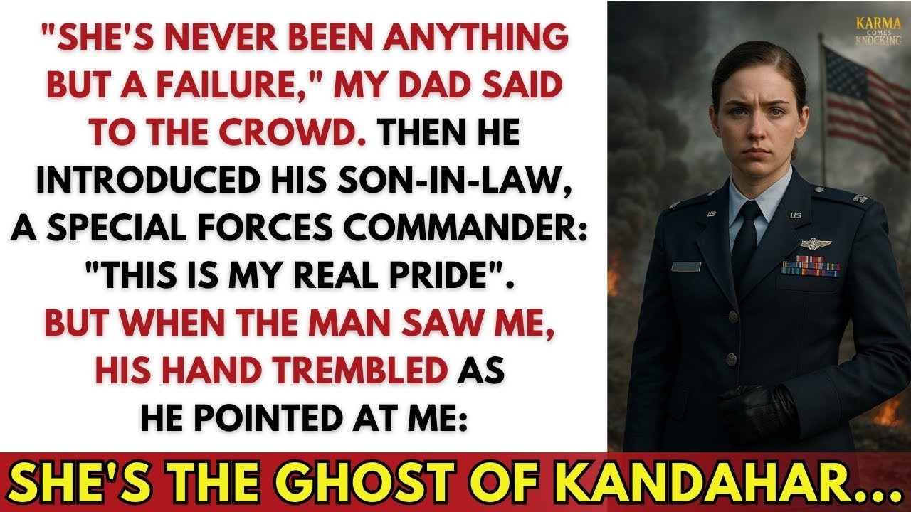 My Father Shamed Me in Front of the Crowd — Until His Special Forces Protégé Saw Me: “She’s the…”