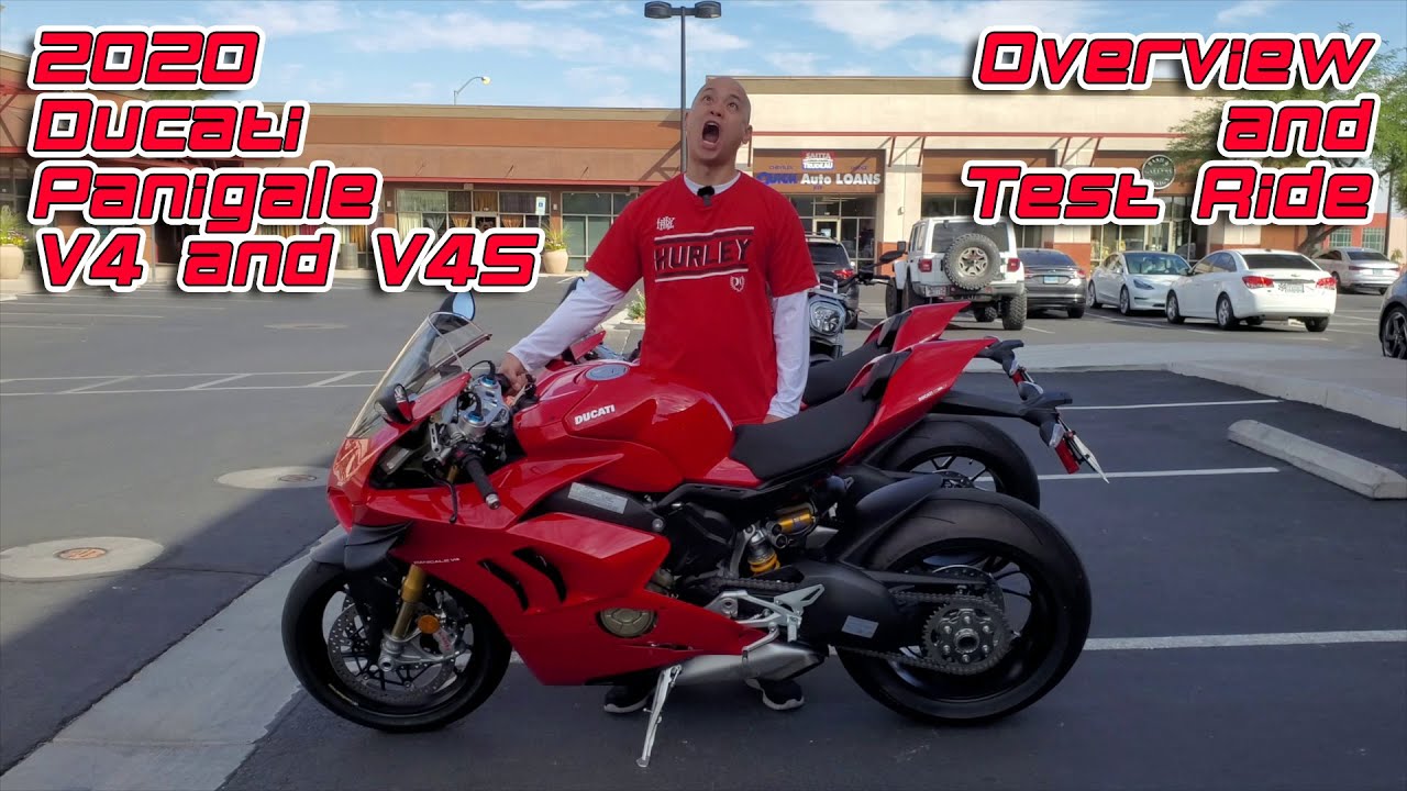 2020 Ducati Panigale V4 & V4S Overview & Test Ride
